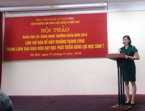 Tiến sĩ Ngô Thị Thùy Dương (Ảnh: tác giả cung cấp). Tiến sĩ Ngô Thị Thùy Dương (Ảnh: tác giả cung cấp).