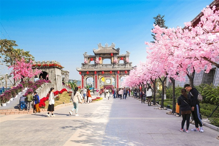 Lễ hội diễn ra đúng như tên gọi – Kỳ quan muôn sắc hoa. Lễ hội diễn ra đúng như tên gọi – Kỳ quan muôn sắc hoa.