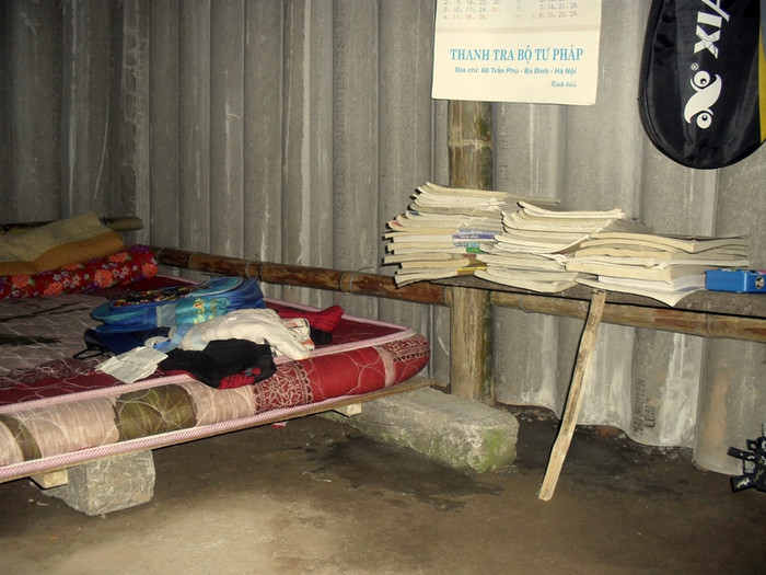 “Giá sách” của những đứa trẻ trong nhà.