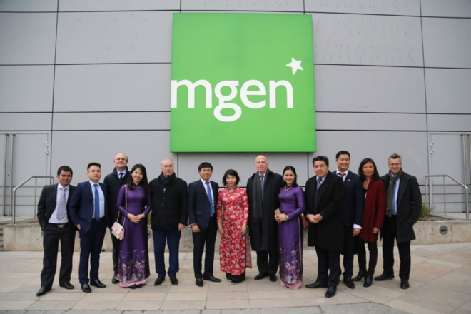 Đoàn công tác của PTI tại trụ sở chính MGEN. Đoàn công tác của PTI tại trụ sở chính MGEN.
