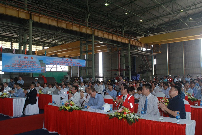 Đại biểu tham dự buổi lễ khởi công. Đại biểu tham dự buổi lễ khởi công.