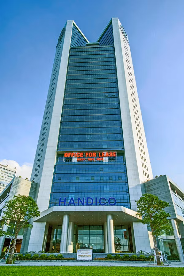 Tòa nhà Văn phòng Cho thuê Handico Tower, đường Phạm Hùng, quận Nam Từ Liêm, Hà Nội.