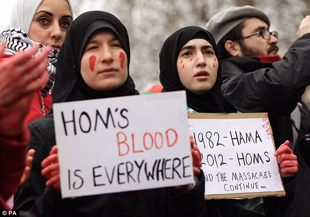 Biểu tình phản đối bạo lực của chính quyền Syria nhằm vào người biểu tình