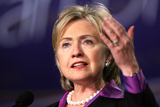 Ngoại trưởng Mỹ Hillary Clinton
