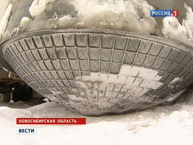 Cấu trúc lạ được tìm thấy ở Siberia Cấu trúc lạ được tìm thấy ở Siberia