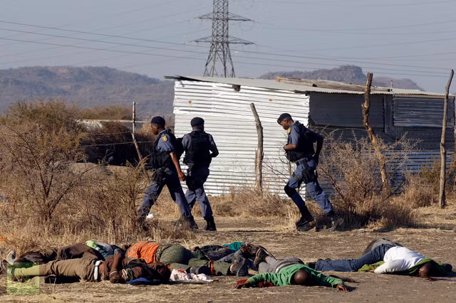 Mỏ Marikana thuộc sở hữu của công ty khai thác bạch kim lớn thứ 3 trên thế giới Lonmin, có trụ sở tại Anh.