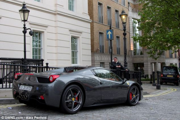 Ferrari 458 của một chủ sở hữu người Kuwait.