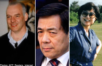 Từ trái sang phải: Doanh nhân Anh Từ trái sang phải: Doanh nhân Anh