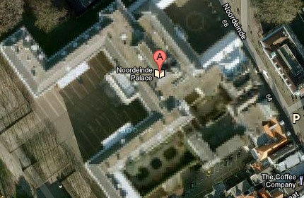 12. Paleis Noordeinde, Hà Lan hay còn được biết tới là văn phòng làm việc của Nữ hoàng Hà Lan.