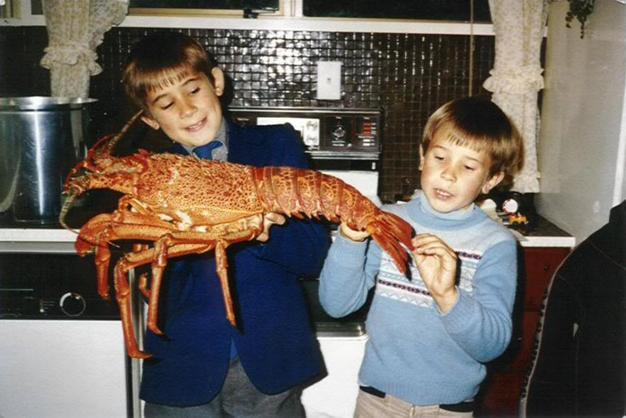 Tôm hùm khủng bị bắt năm 1986