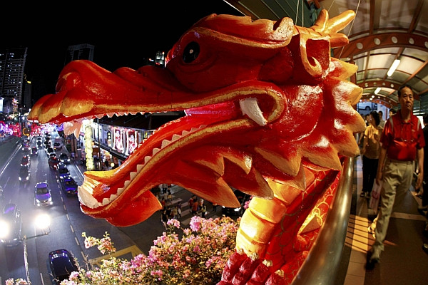 Không khí năm mới tại Singapore. Không khí năm mới tại Singapore.