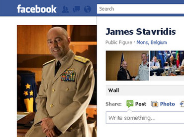 Facebook thật của tướng James Stavridis Facebook thật của tướng James Stavridis