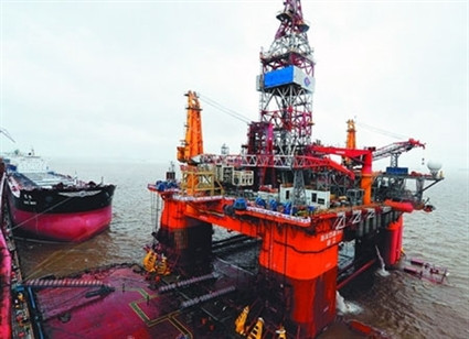 Giàn khoan nước sâu 981 của CNOOC được coi là minh chứng cho tham vọng của Trung Quốc trong các khu vực tranh chấp ở biển Đông.