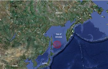 Vị trí xảy ra trận động đất sáng ngày 14/8.