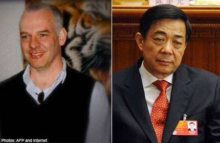 Neil Heywood (trái) có thực đã bị sát hại do lệnh của Bạc Hy Lai?