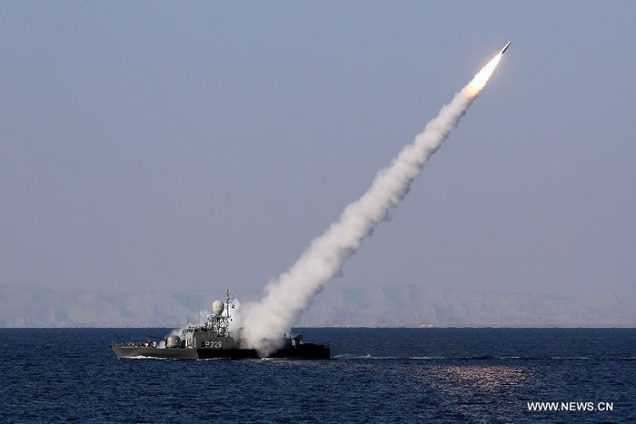 Iran phóng thử tên lửa chống radar tầm trung ngày 1/1 Iran phóng thử tên lửa chống radar tầm trung ngày 1/1