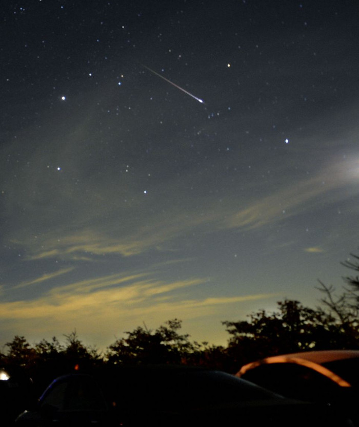 Mưa sao băng Perseid tại Gotemba, Shizuoka