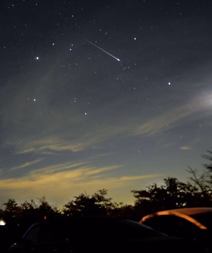 Mưa sao băng Perseid tại Gotemba, Shizuoka