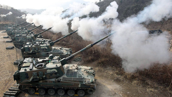 Ảnh quân đội Hàn Quốc tập trận Ảnh quân đội Hàn Quốc tập trận