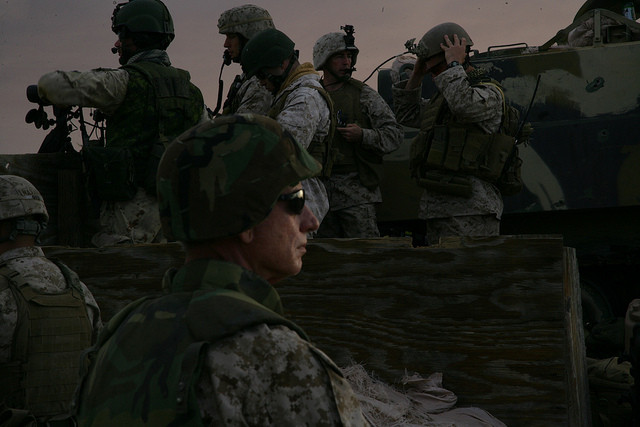 Lính Mỹ tham gia huấn luyện tại Yodaville.