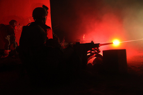 Lính Mỹ tham gia huấn luyện tại Yodaville.