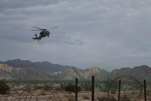 Lính Mỹ tham gia huấn luyện tại Yodaville.