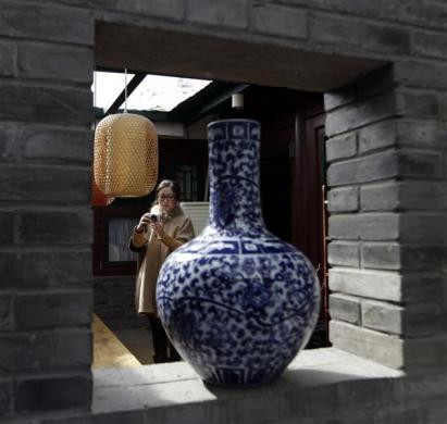 Tham quan và đánh giá không gian sân vườn của khách sạn "Siheyuan" Tham quan và đánh giá không gian sân vườn của khách sạn "Siheyuan"