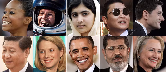 Các ứng cử viên trong danh sách bình chọn nhân vật của năm 2012 của tạp chí Time danh tiếng.
