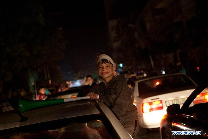 Thỏa thuận đạt được nhờ rất nhiều nỗ lực của Tổng thống Ai Cập Mohammed Morsi, người đứng ra làm trung gian hòa giải.