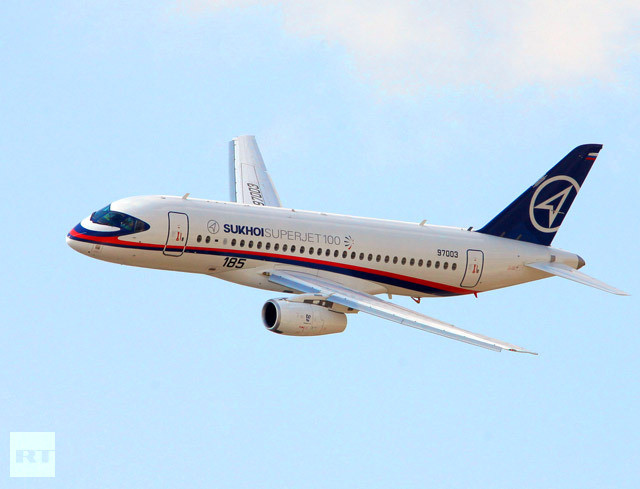 Chiếc Sukhoi Superjet-100 trước khi gặp tai nạn khủng khiếp (ảnh RT,sergeydolya)