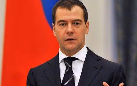 Tổng thống Nga Medvedev