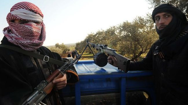 Các tay súng nổi dậy Syria. Các tay súng nổi dậy Syria.