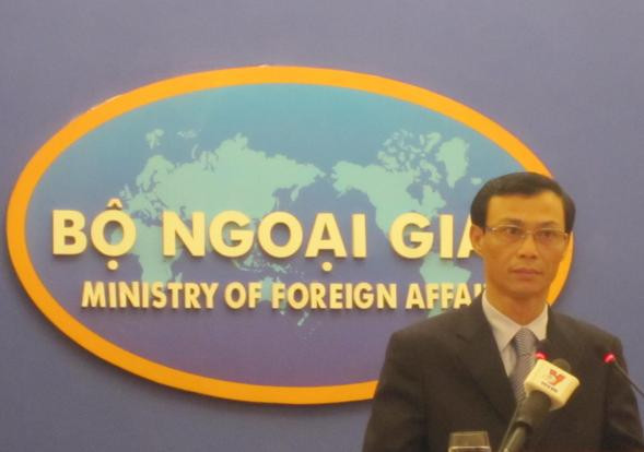 Người phát ngôn Bộ Ngoại giao Việt Nam Lương Thanh Nghị. Ảnh Nguyễn Hường Người phát ngôn Bộ Ngoại giao Việt Nam Lương Thanh Nghị. Ảnh Nguyễn Hường