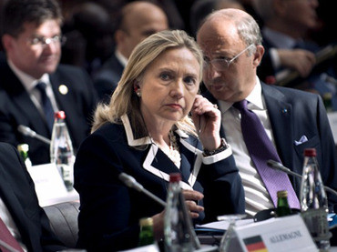 Ngoại trưởng Mỹ Hillary Clinton.