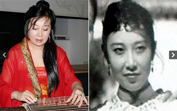 Nghệ sĩ Guan Jie - vợ cũ của kiến trúc sư người Pháp bí ẩn hiện tại (trái) và trong năm 1993. Nghệ sĩ Guan Jie - vợ cũ của kiến trúc sư người Pháp bí ẩn hiện tại (trái) và trong năm 1993.