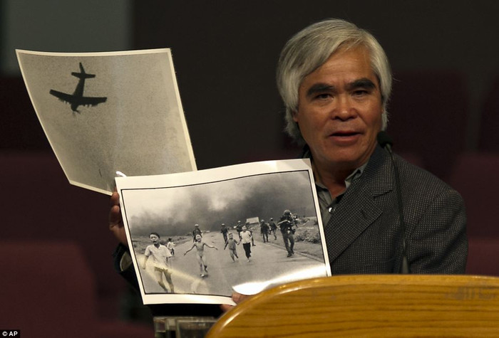 Nhiếp ảnh gia Nick Út và bức ảnh lịch sử.