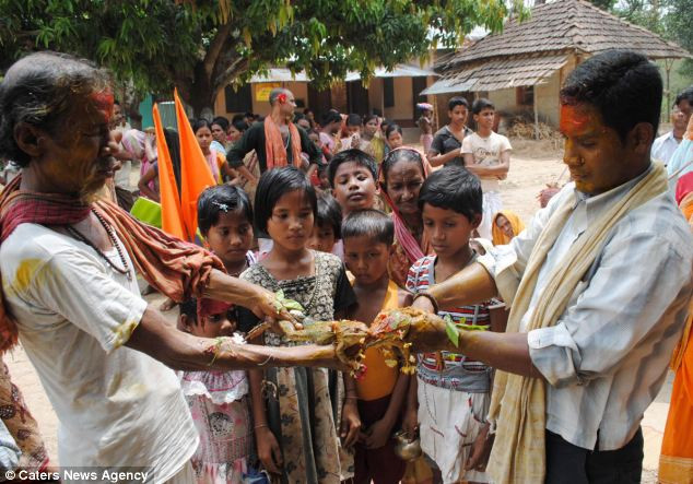 Tại một số vùng miền ở Ấn Độ, ếch được coi là loài vật có sức mạnh đặc biệt vì chúng có thể báo trước trời mưa. Tại một số vùng miền ở Ấn Độ, ếch được coi là loài vật có sức mạnh đặc biệt vì chúng có thể báo trước trời mưa.