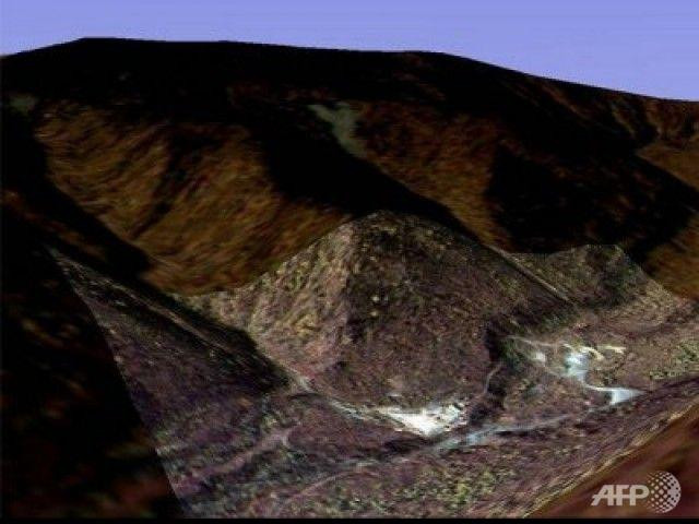 Ảnh chụp năm 2006 cho thấy địa điểm phương Tây nghi ngờ là nơi Triều Tiên tiến hành thử nghiệm hạt nhân.