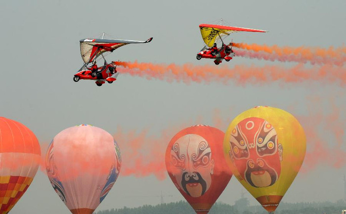 Khinh khí cầu tại triển lãm Khinh khí cầu tại triển lãm