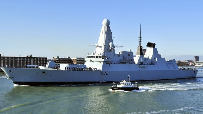 Tàu HMS Daring của Hải quân Hoàng gia Anh Tàu HMS Daring của Hải quân Hoàng gia Anh
