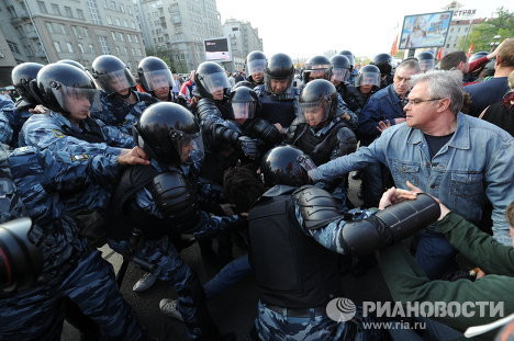 Biểu tình tại Moscow ngày 6/5