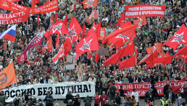 Biểu tình tại Moscow ngày 6/5