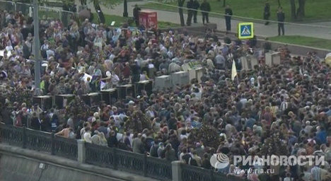 Biểu tình tại Moscow ngày 6/5