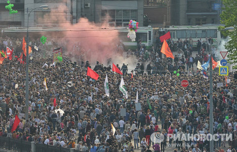 Biểu tình tại Moscow ngày 6/5