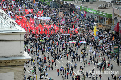 Biểu tình tại Moscow ngày 6/5