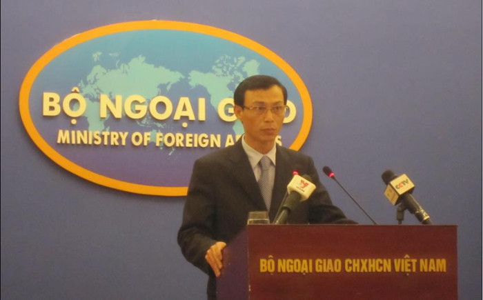 Người phát ngôn Bộ Ngoại giao Việt Nam Lương Thanh Nghị. Ảnh Nguyễn Hường