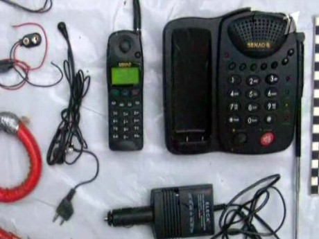 Thiết bị nổ tự chế được tìm thấy. Ảnh 1TV Thiết bị nổ tự chế được tìm thấy. Ảnh 1TV