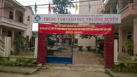 Trung tâm GDTX huyện Yên Định (Thanh Hóa) Trung tâm GDTX huyện Yên Định (Thanh Hóa)
