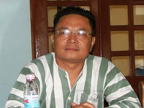 Thuyết "buôn vua" khi còn trong trại giam (ảnh: internet)