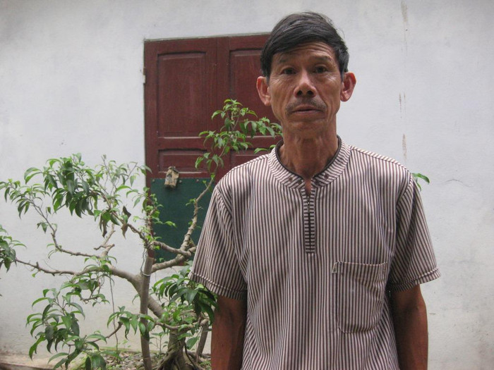 Ông Vũ Tiến Đức, tác giả bức thư. Ảnh Đức Thiện Ông Vũ Tiến Đức, tác giả bức thư. Ảnh Đức Thiện